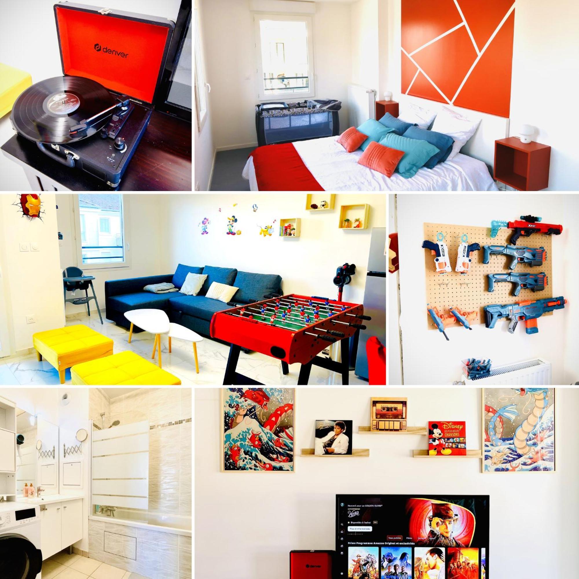 Le Lion D'Or - Parking - Netflix - Wifi - Nerf Leilighet Bussy-Saint-Georges Eksteriør bilde