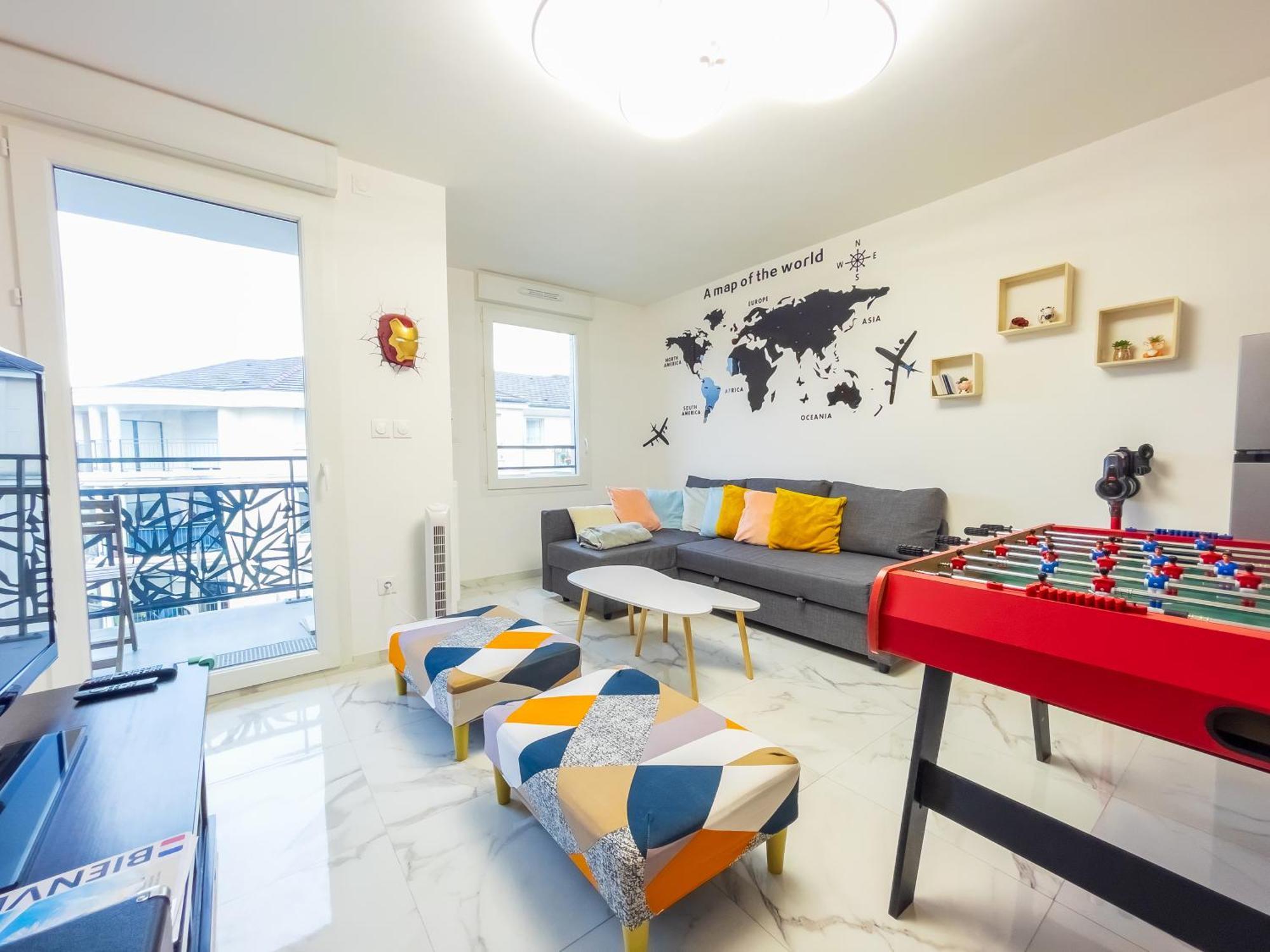 Le Lion D'Or - Parking - Netflix - Wifi - Nerf Leilighet Bussy-Saint-Georges Eksteriør bilde